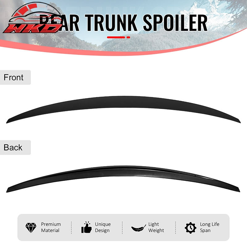 Wholesale 14-20 Benz W222 S-Class Sedan AMG Style Rear Trunk Spoiler Wing Matte Black - Wikond Auto