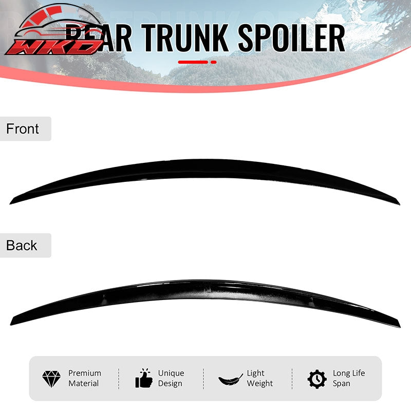 Wholesale 14-20 Benz W222 S-Class Sedan AMG Style Rear Trunk Spoiler Wing Gloss Black - Wikond Auto