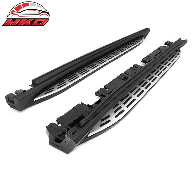 Fits 20-26 Benz X167 GLS450/GLS580 Running Boards OE Style Side Step Bar w/ LED