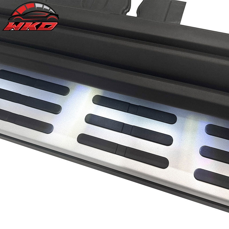 Fits 20-26 Benz X167 GLS450/GLS580 Running Boards OE Style Side Step Bar w/ LED