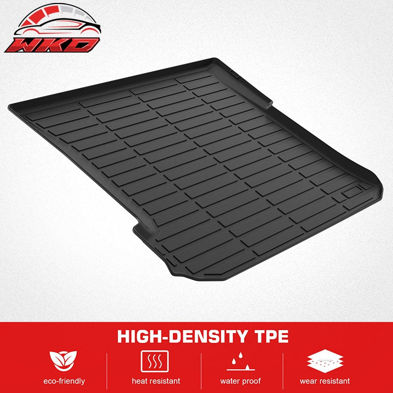 Fits 23-26 Benz X296 EQS SUV 5 Seats TPE All Weather Rear Cargo Trunk Mat Liner