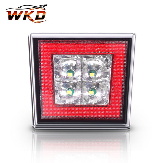 Wholesale Universa Square Red LED Rear Tail Third 3RD Brake Lights - Bulk Orders & Dealer Pricing Available