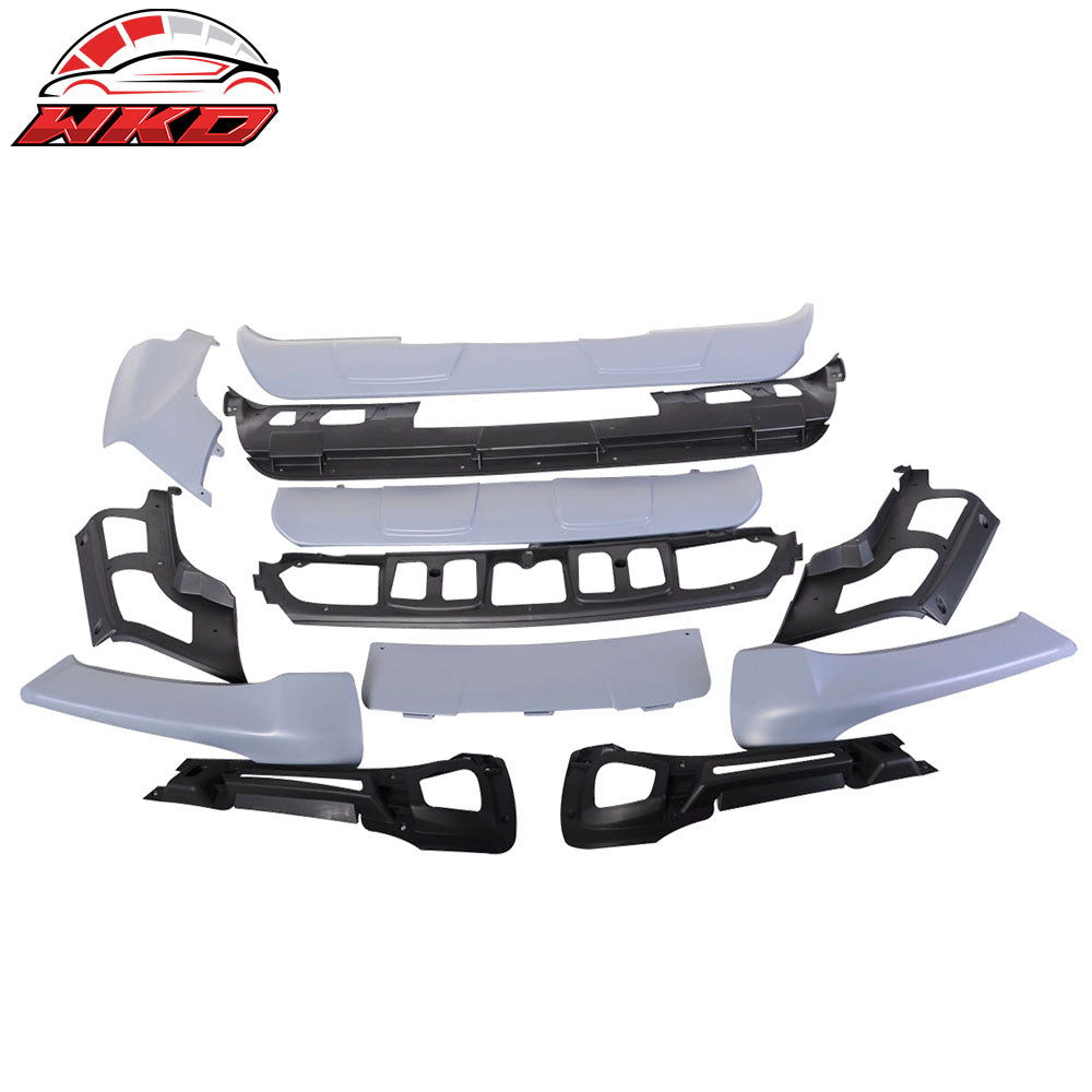 07-10 X5 E70 PP Full Aerodynamic AERO Bumper Body Lip Kit Front&Rear 13PCS | Wholesale