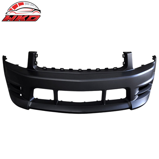 05-09 Ford Mustang Base V6 Racer Style Front Bumper Cover Conversion Kit PP | Wholesale