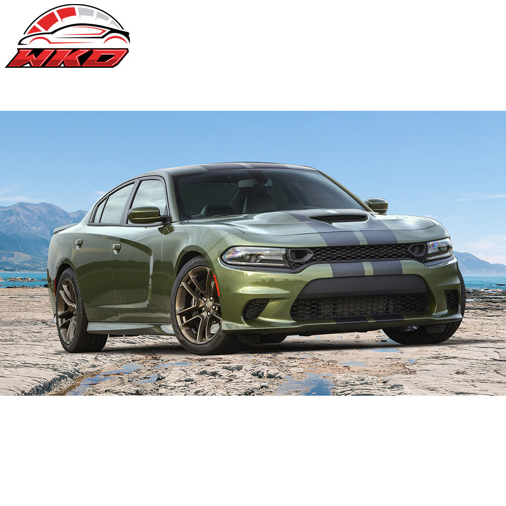 Fits 15-23 Dodge Charger Scat Pack SRT 392 Hellcat Front Bumper Cover Conversion