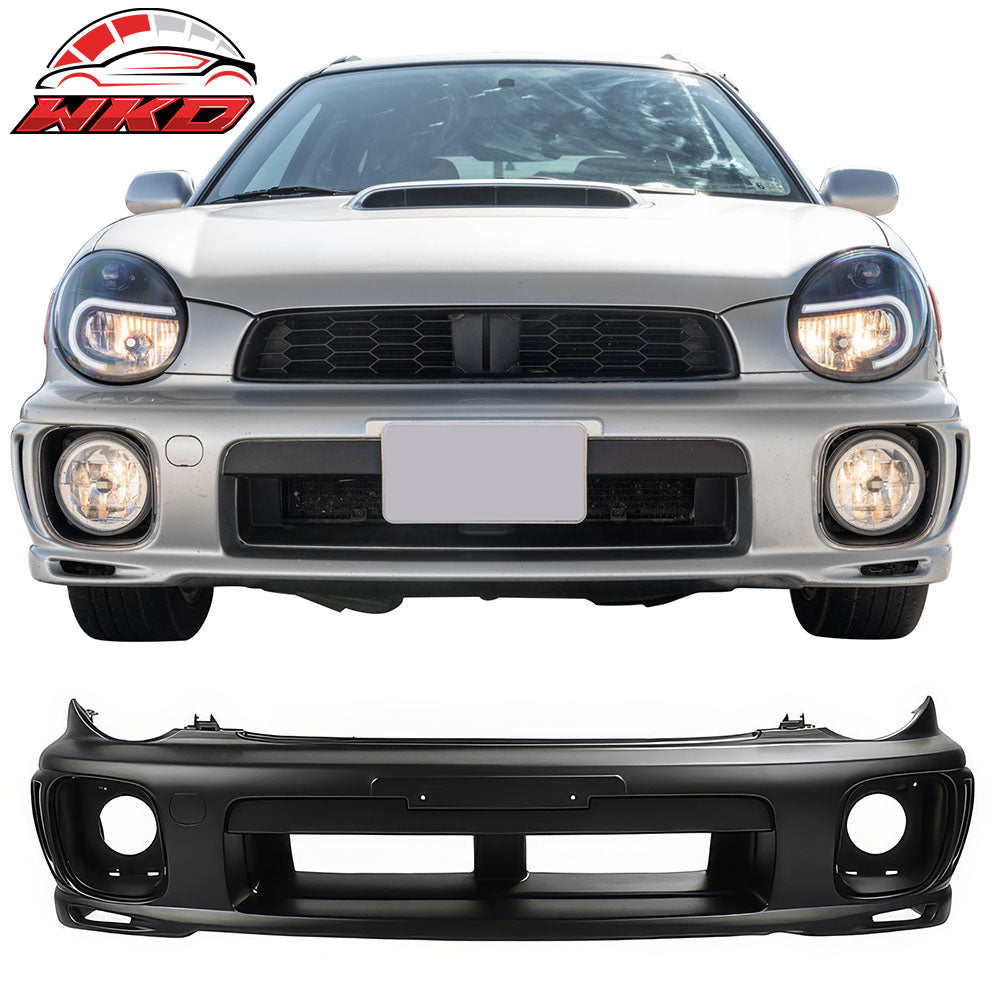 Fits 02-03 Subaru Impreza WRX Wagon OE Style Front Bumper Conversion PP