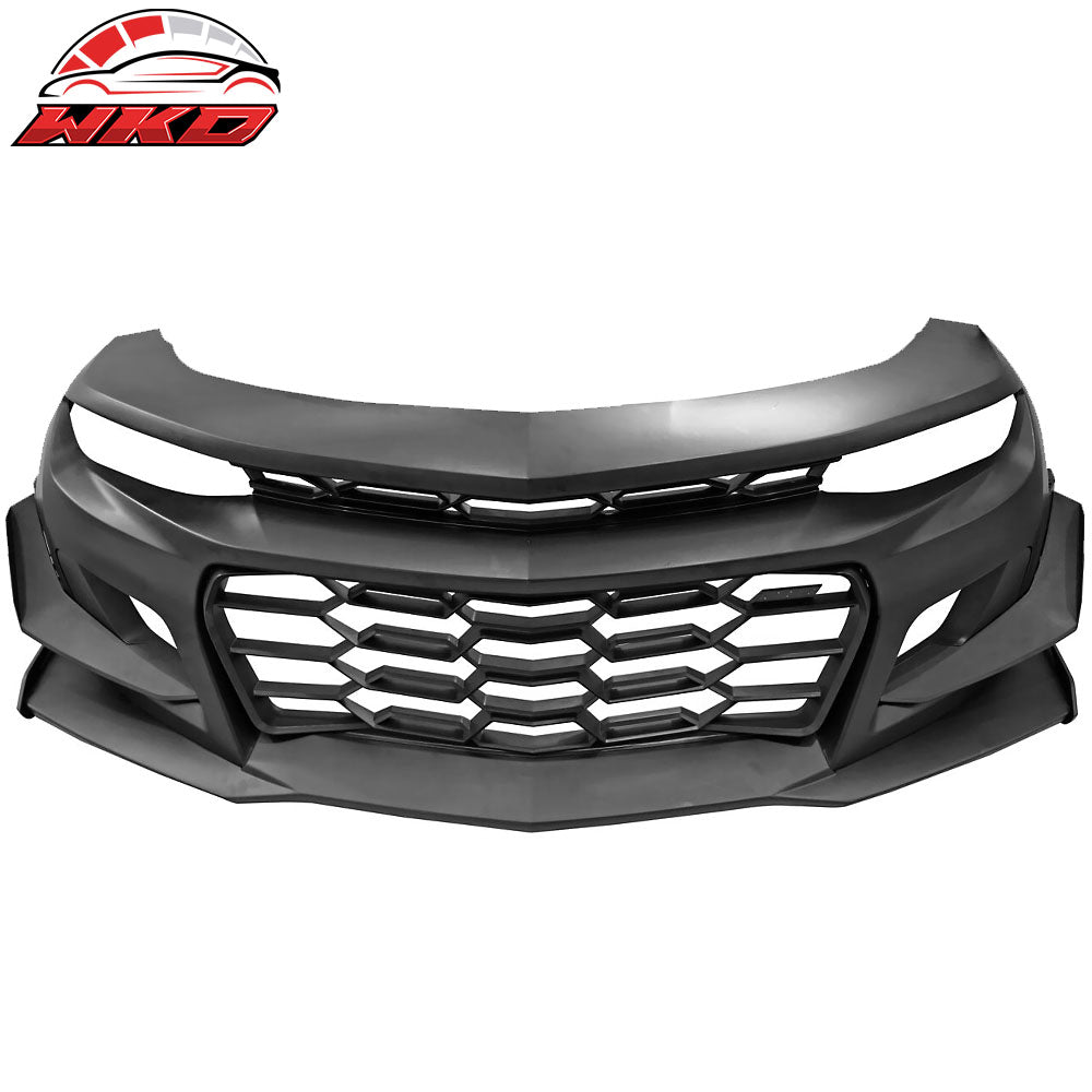Fits 16-24 Chevrolet Camaro 1LE Style Front Bumper Cover Conversion Unpainted