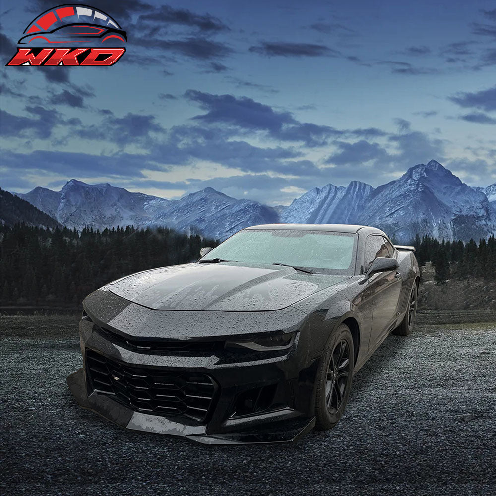 Fit 14-15 Chevy Camaro 5TH to 6TH Gen 1LE Style PP Front Bumper Cover Conversion