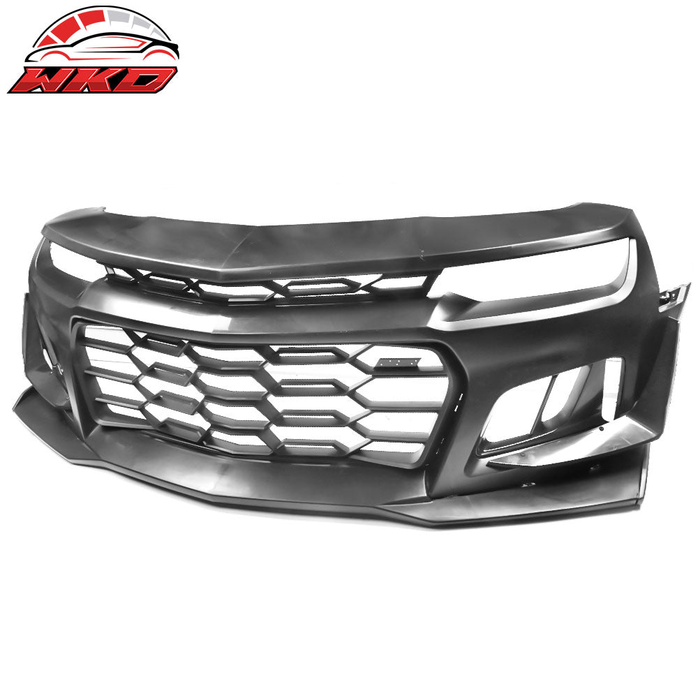 Fit 14-15 Chevy Camaro 5TH to 6TH Gen 1LE Style PP Front Bumper Cover Conversion
