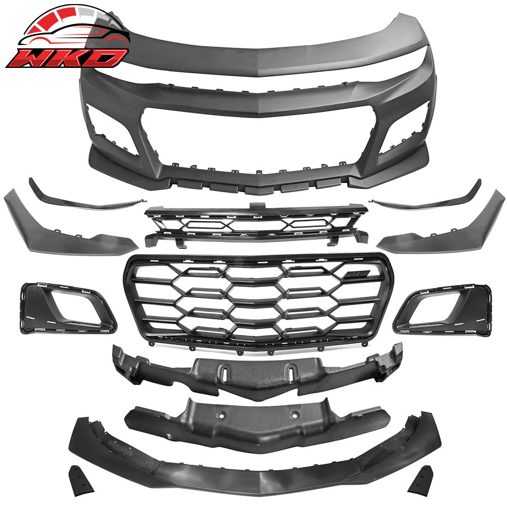 2019-24 Chevrolet Camaro LS LT1 Front Bumper Conversion Cover ZL1 1LE Style | Wholesale