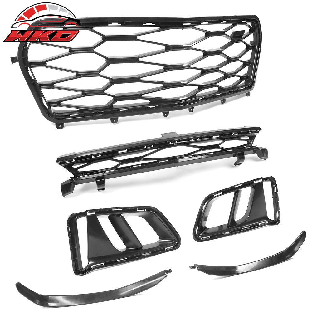 Fits 19-24 Chevy Camaro LS LT1 Unpainted ZL1 Style Front Bumper Cover Conversion
