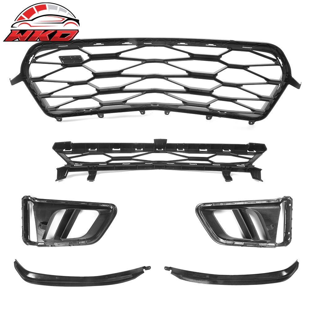 Fits 19-24 Chevy Camaro LS LT1 Unpainted ZL1 Style Front Bumper Cover Conversion