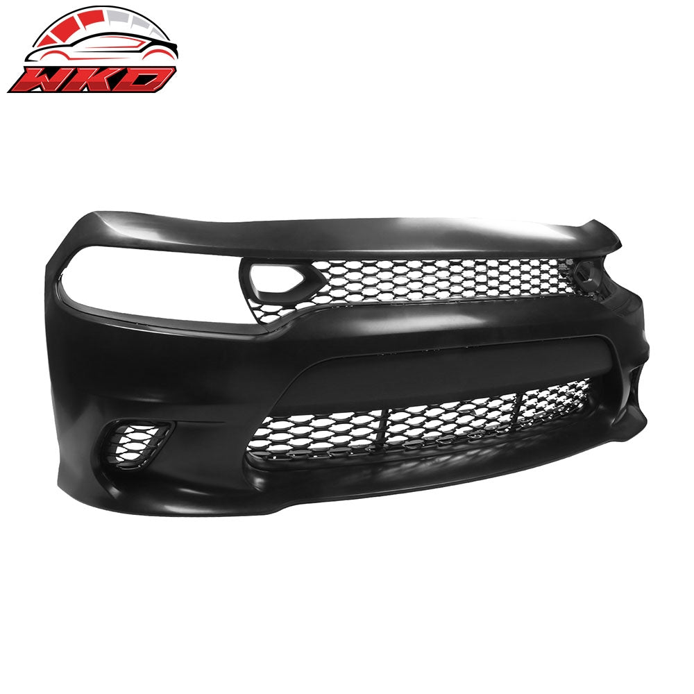 Fits 15-23 Charger SXT RT 19 SRT Hellcat Bumper Conversion W/ Fascia Applique PP