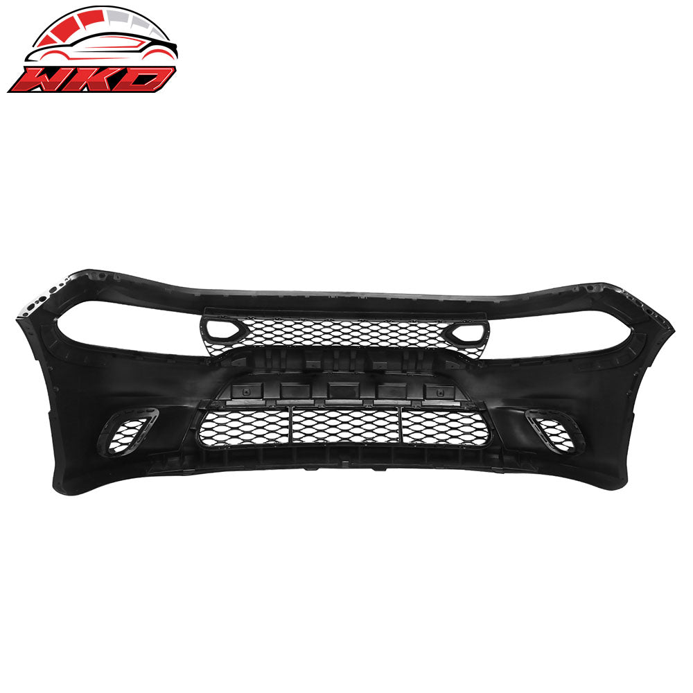 Fits 15-23 Charger SXT RT 19 SRT Hellcat Bumper Conversion W/ Fascia Applique PP