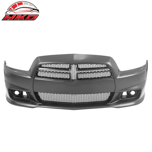 2011-14 Dodge Charger SRT8 Front Bumper Cover Conversion + Grilles W/O ACC PP | Wholesale