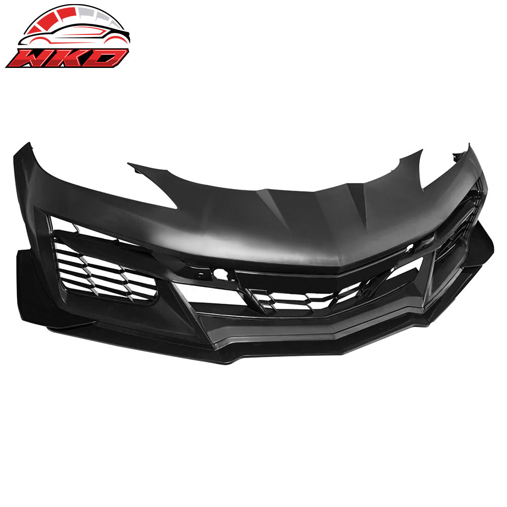 Fits 20-25 Chevy Corvette Front Bumper Cover Z06 Z07 Style Conversion Unpainted