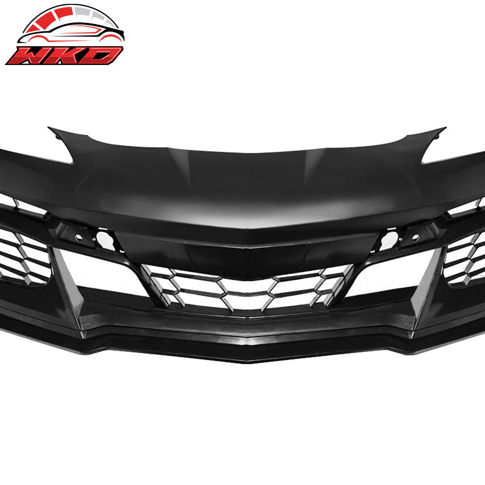 Fits 20-25 Chevy Corvette Front Bumper Cover Z06 Z07 Style Conversion Unpainted