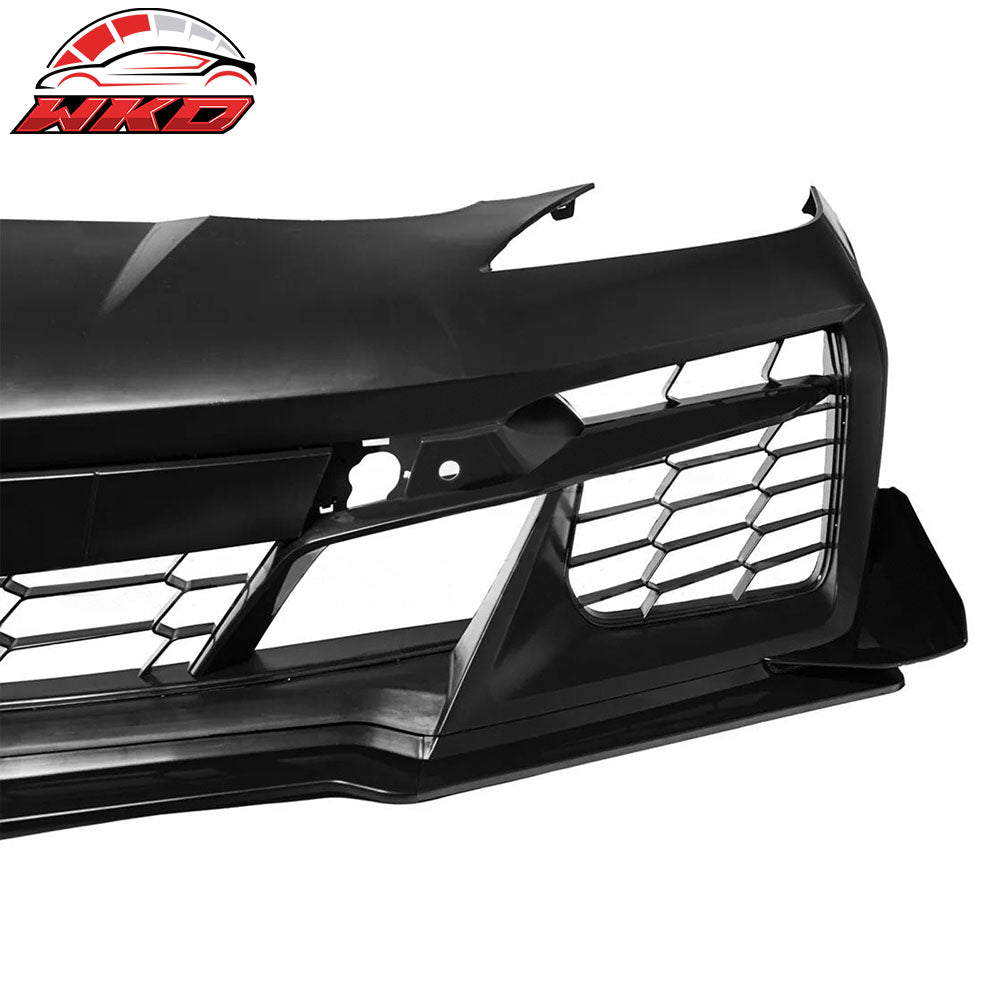 Fits 20-25 Chevy Corvette Front Bumper Cover Z06 Z07 Style Conversion Unpainted