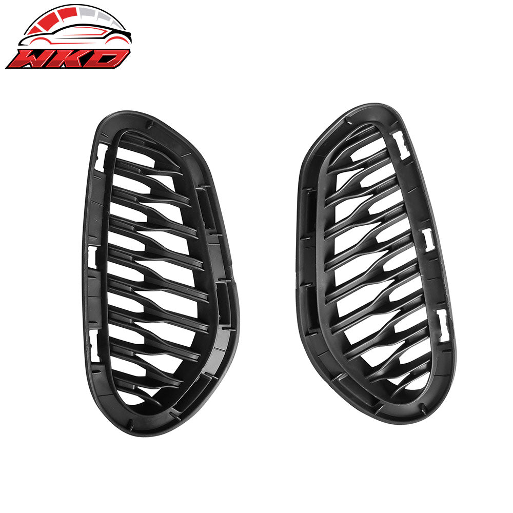 Fits 20-23 Charger Widebody Bumper Cover + Carbon Fiber Print Diffuser W/ 4 Fin