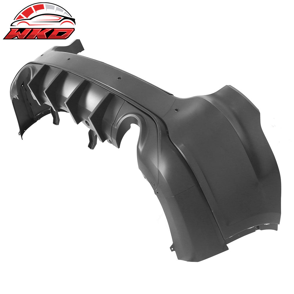 Fits 21-25 Dodge Durango Rear Bumper Cover Hellcat Style Conversion V1 Diffuser