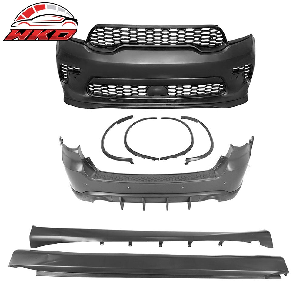 2021-26 Dodge Durango Front Rear Bumper Hellcat Style Conversion V1 Diffuser | Wholesale