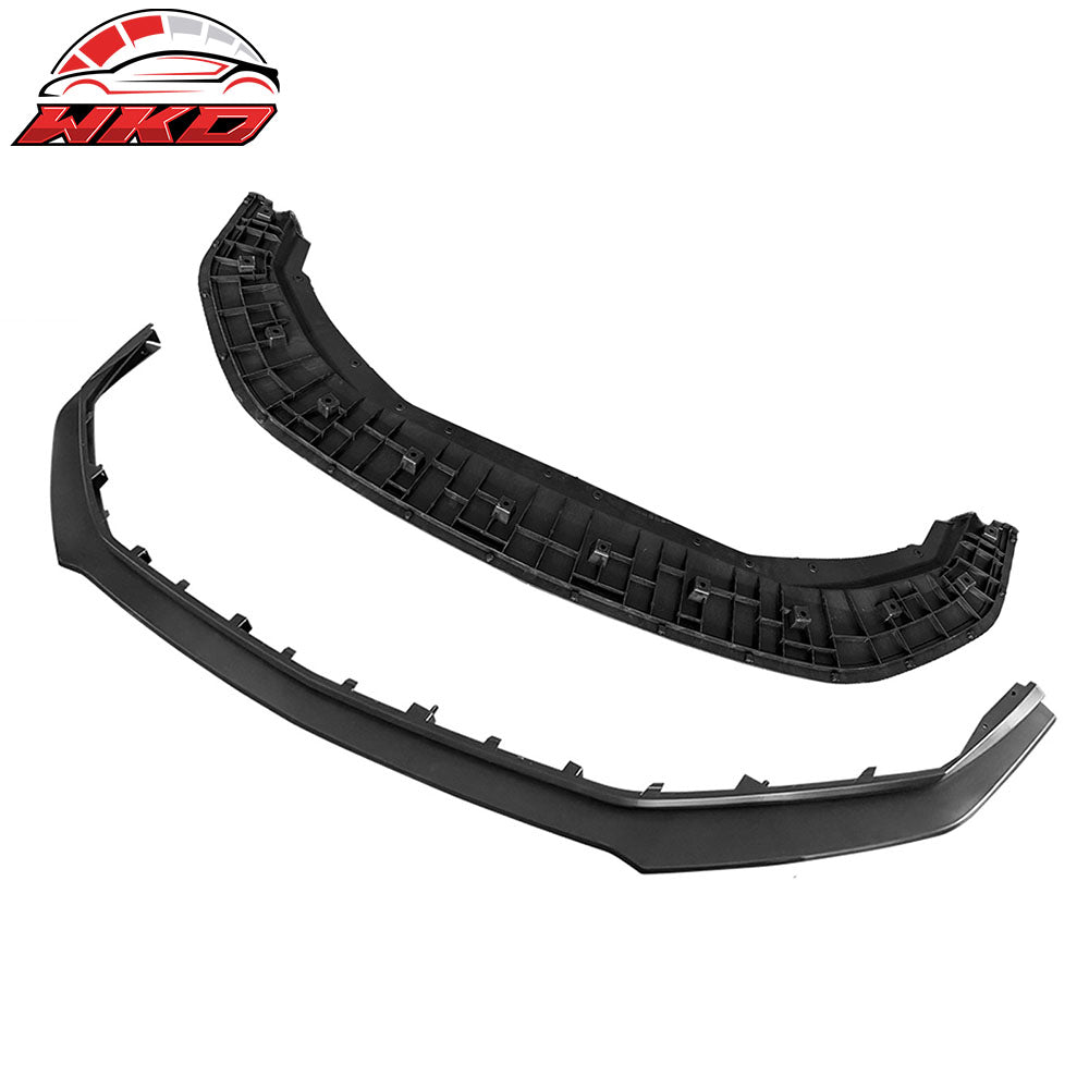Fits 24-26 Ford Mustang Dark Horse Style Front Bumper Conversion Kit W/ Grilles