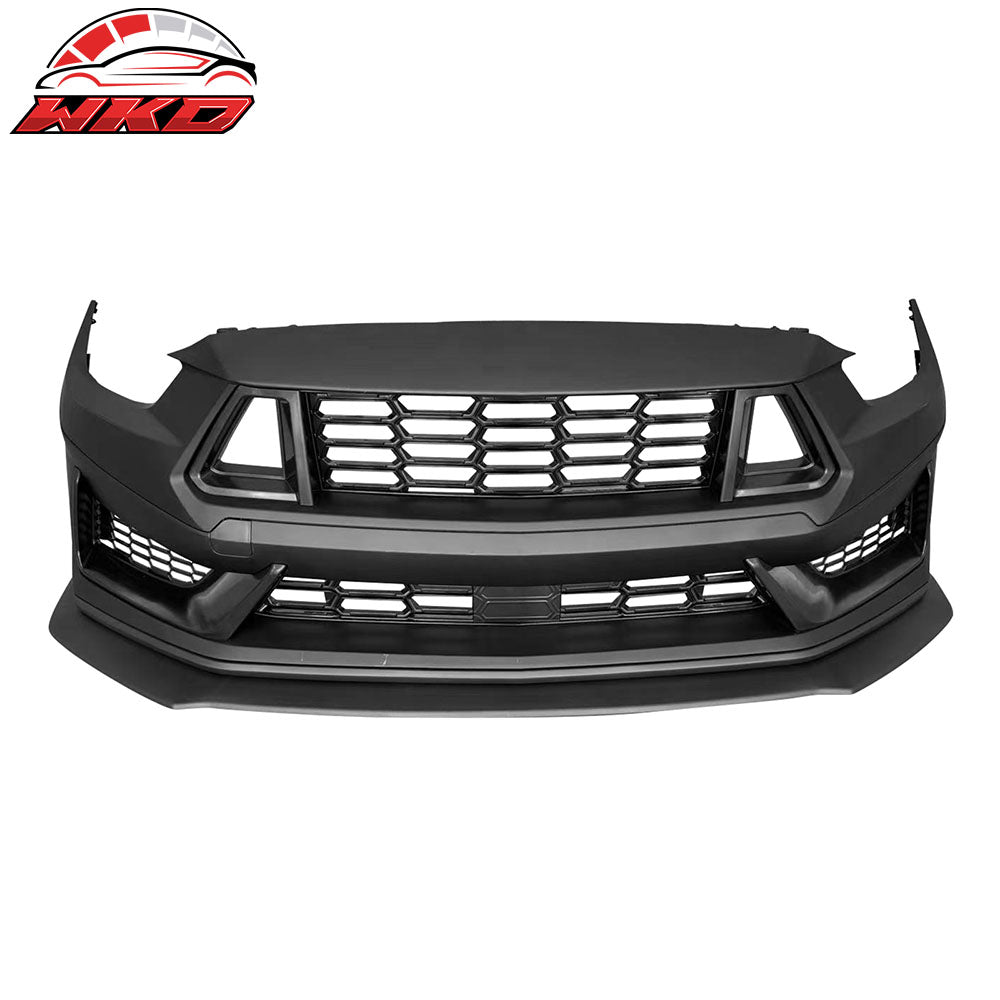 2015-17 Ford Mustang 24+ Dark Horse HP Style Front Bumper Conversion W/ Grille | Wholesale