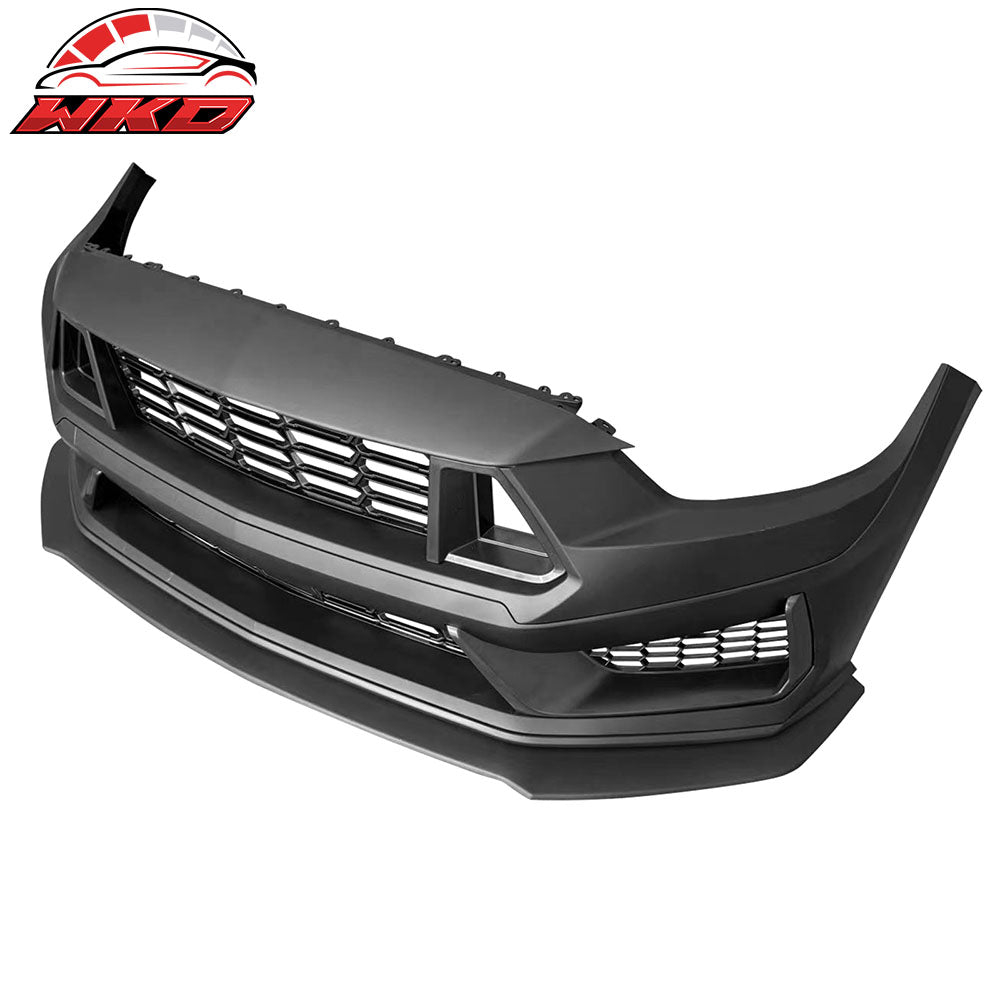 Wholesale 15-17 Ford Mustang 24+ Dark Horse Front Bumper Conversion W/Grille Headlight
