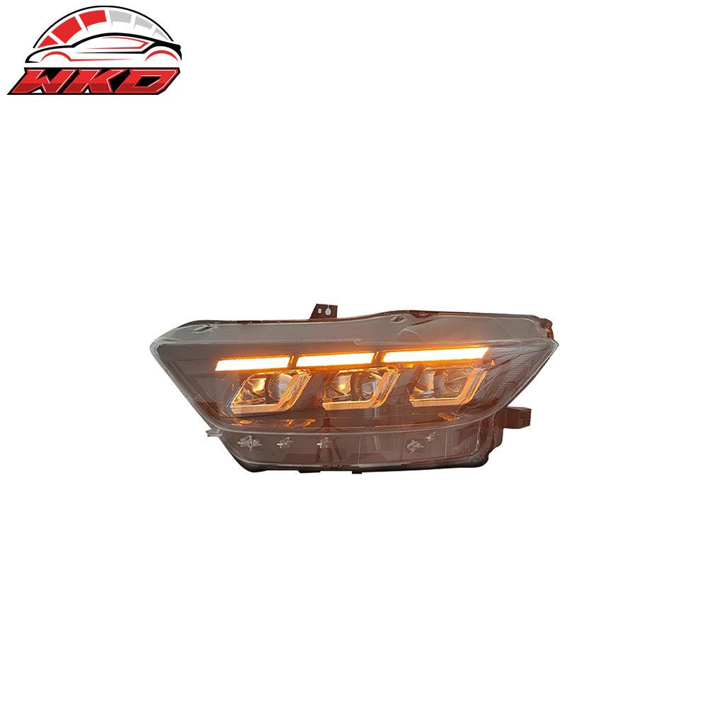 Wholesale 15-17 Ford Mustang 24+ Dark Horse Front Bumper Conversion W/Grille Headlight