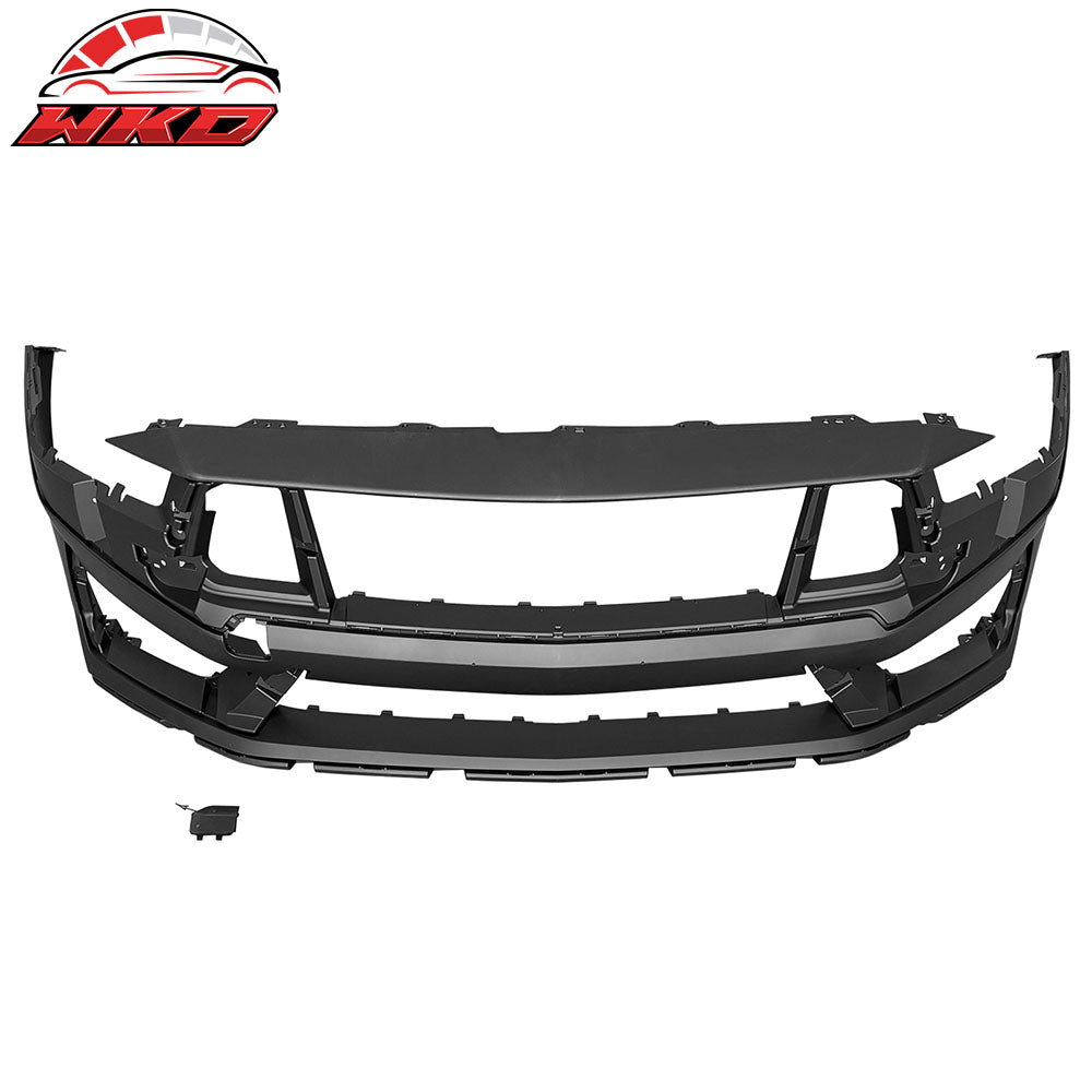 Fits 24-26 Ford Mustang Dark Horse Front Bumper Conversion Kit W/ Mesh Grilles