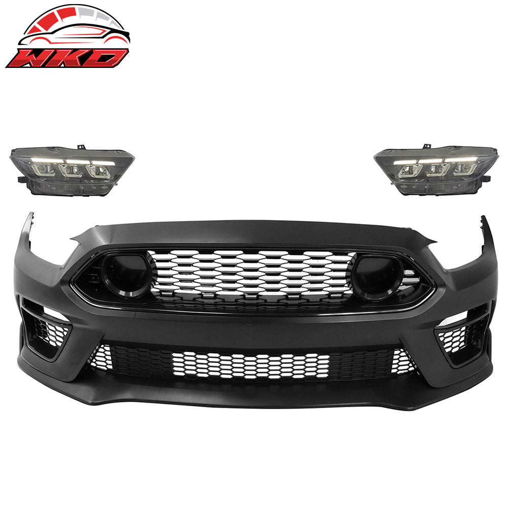 15-17 Ford Mustang Mach 1 Front Bumper Cover Conversion 2024+ LED Headlight | Wholesale