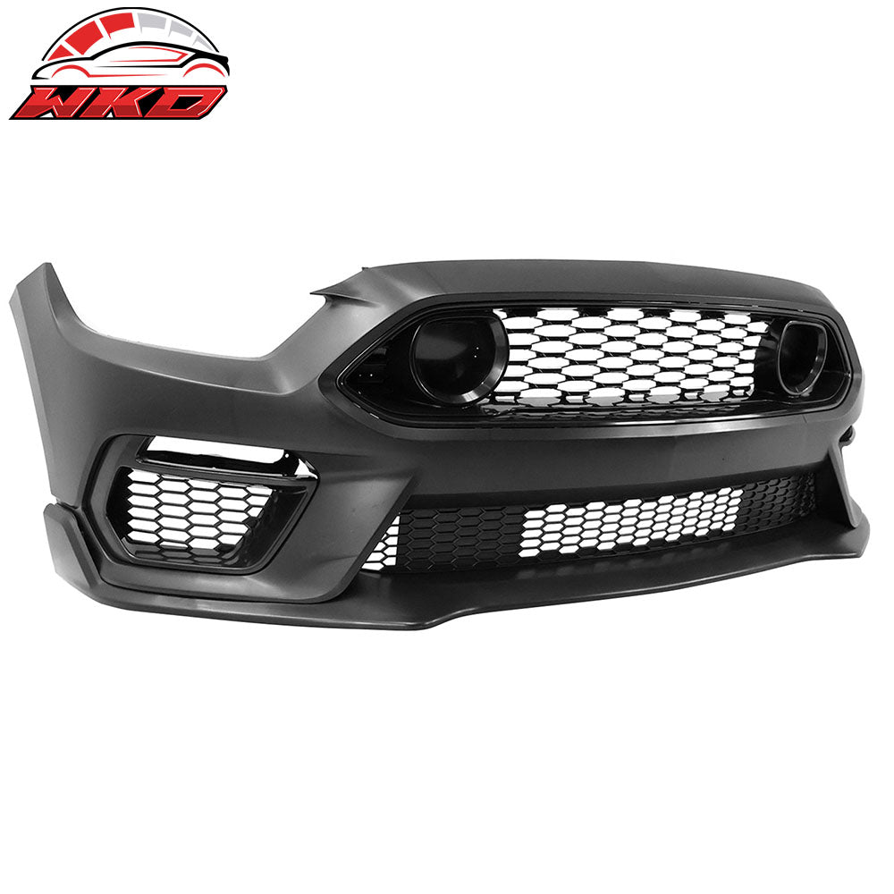 Fits 15-17 Ford Mustang Mach 1 Front Bumper Cover Conversion 2024+ LED Headlight
