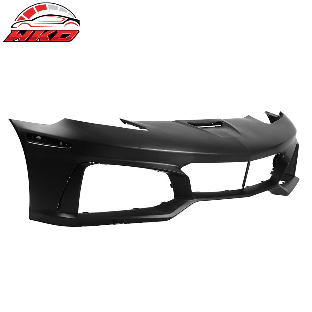 Fits 06-13 Corvette C6 Front Bumper Cover C7 ZR1 Style Conversion Replacement