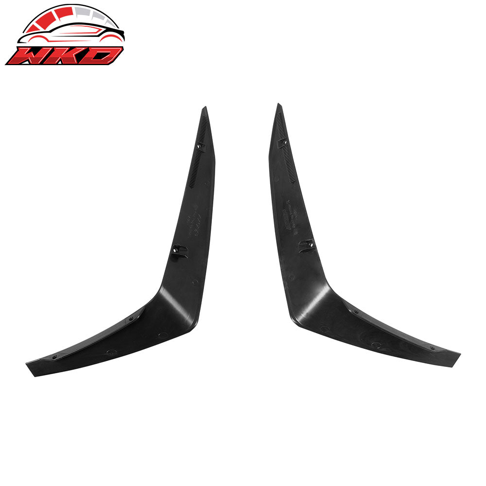 Fits 19-24 Chevy Camaro LS LT1 ZL1 Style Front Bumper Cover Conversion + Canards