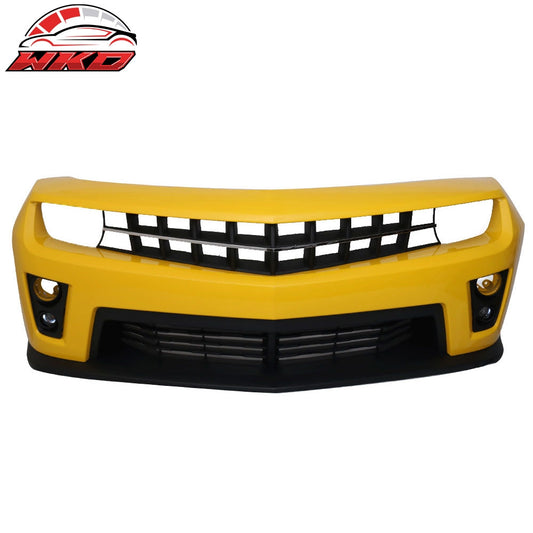 Wholesale 10-13 Chevy Camaro ZL1 Style Front Bumper Cover PP Painted #WA9414 Yellow