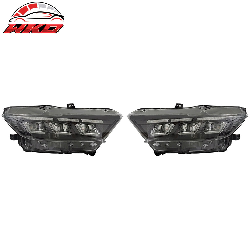 15-22 Ford Mustang Shelby 2024 Style Bumper LED Switchback Headlight Lamp | Wholesale