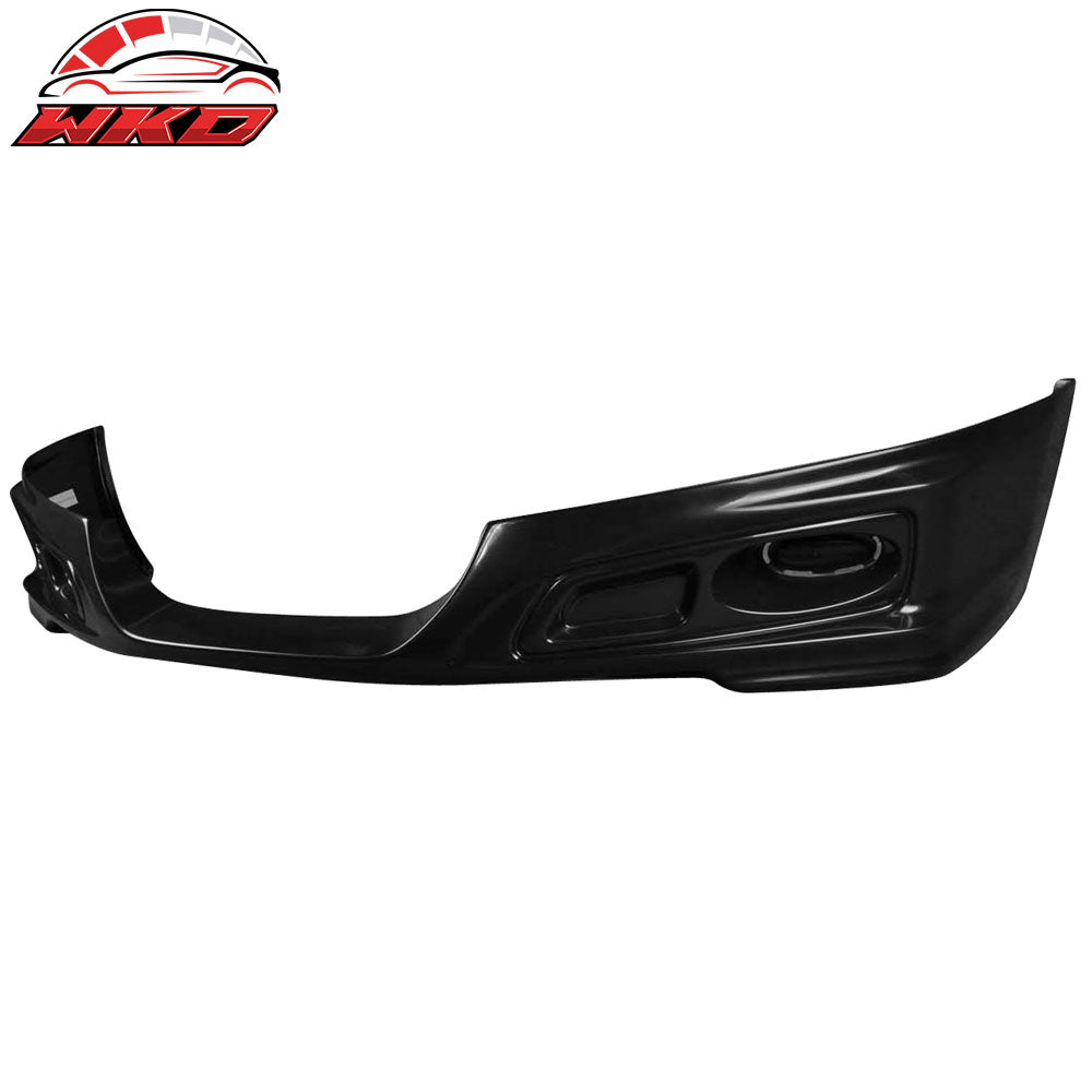 Mugen ABS Front Bumper Lip Spoiler Fits 11-12 Honda CRZ CR-Z 2Dr & Fog Covers