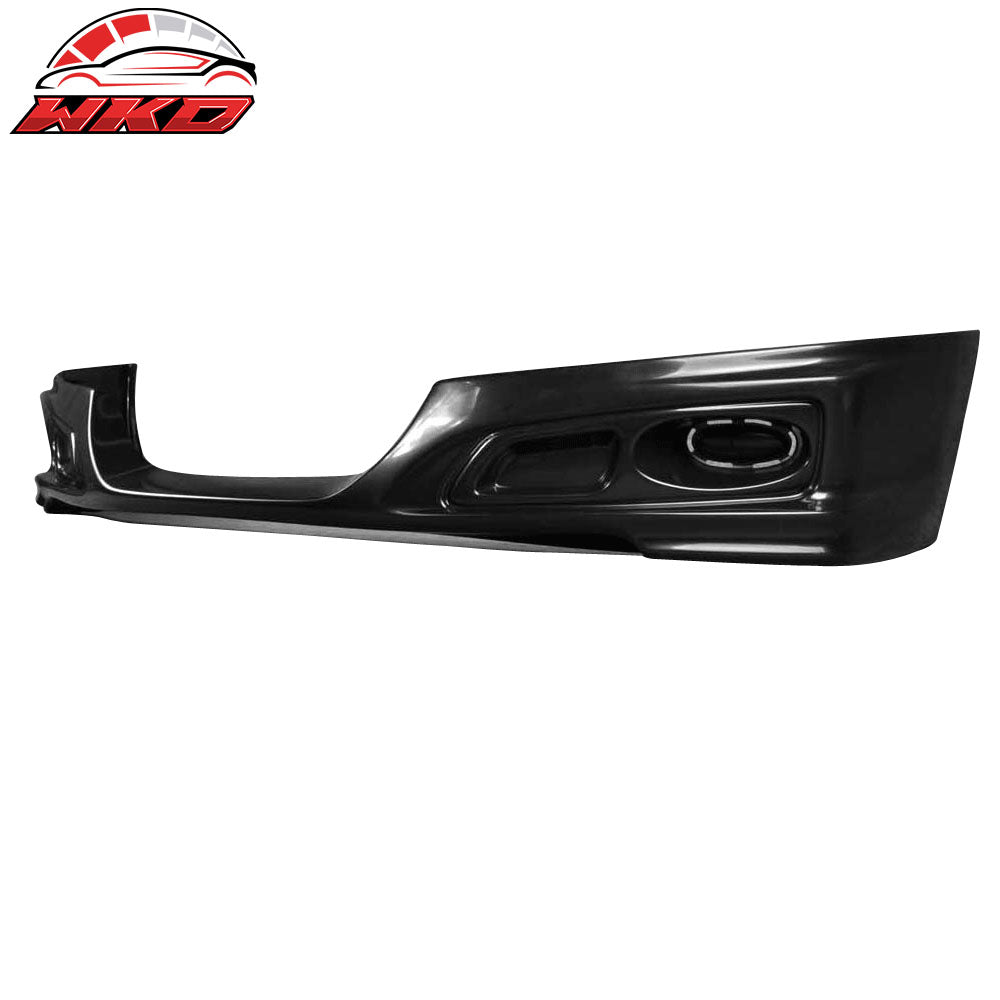 Mugen ABS Front Bumper Lip Spoiler Fits 11-12 Honda CRZ CR-Z 2Dr & Fog Covers