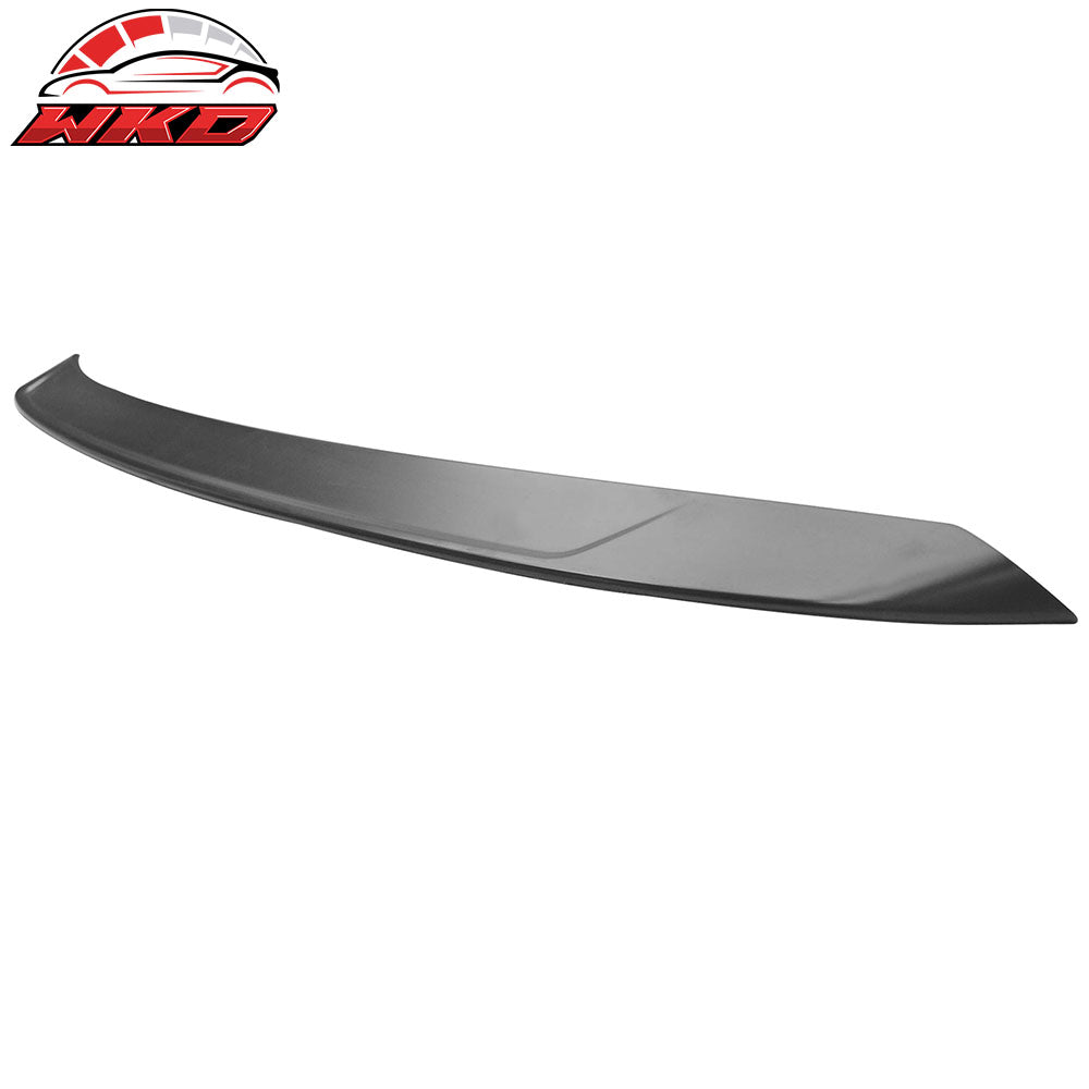 Fits 13-16 Mazda CX-5 Unpainted Black Rear Trunk Spoiler Lip Add On Wing ABS
