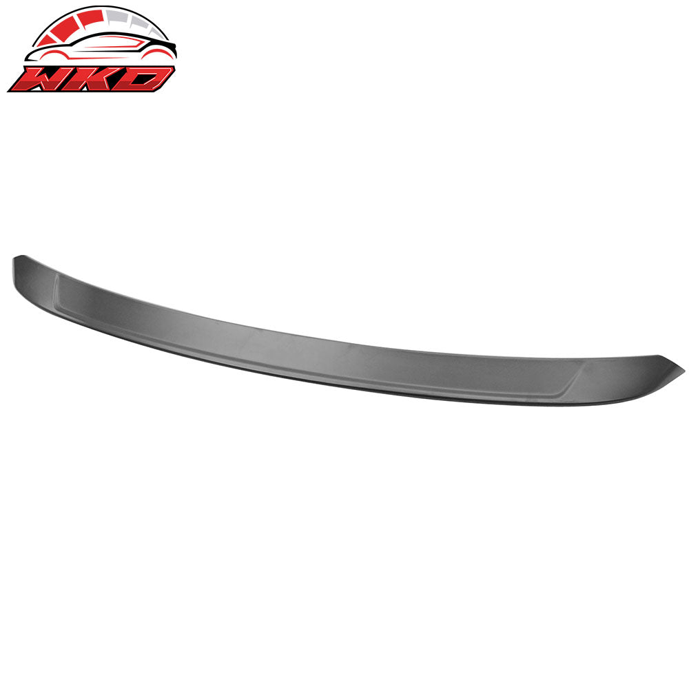 Fits 13-16 Mazda CX-5 Unpainted Black Rear Trunk Spoiler Lip Add On Wing ABS
