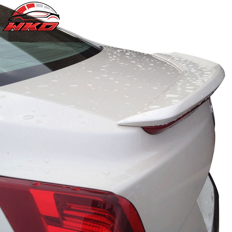 Fits 13-18 Cadillac ATS OE Style Rear Trunk Spoiler Wing Lip Unpainted Black ABS