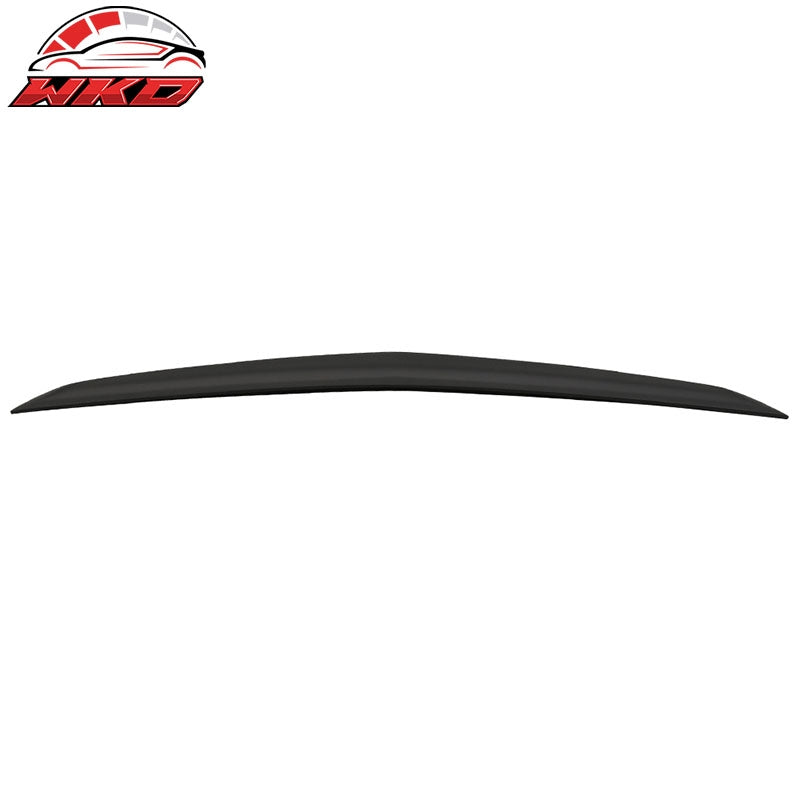 Fits 13-18 Cadillac ATS OE Style Rear Trunk Spoiler Wing Lip Unpainted Black ABS