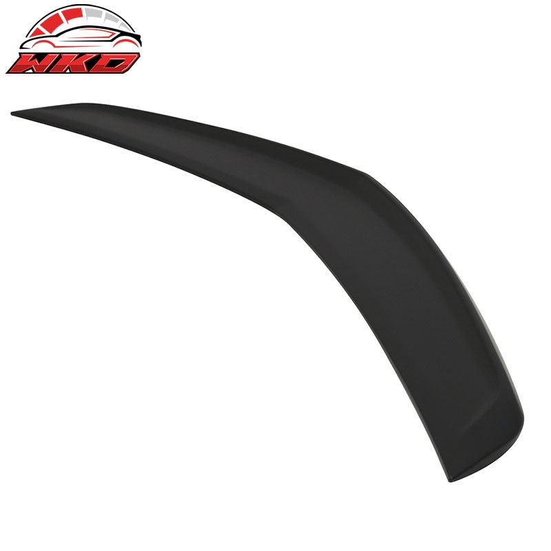 Fits 13-18 Cadillac ATS OE Style Rear Trunk Spoiler Wing Lip Unpainted Black ABS