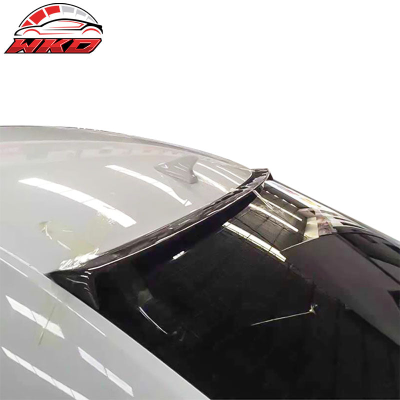 Fits 13-18 Cadillac ATS Sedan JC Style Rear Roof Spoiler Wing Matte Carbon Fiber
