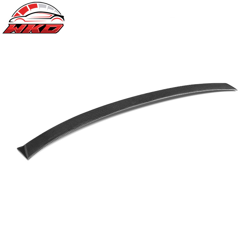 Fits 13-18 Cadillac ATS Sedan JC Style Rear Roof Spoiler Wing Matte Carbon Fiber