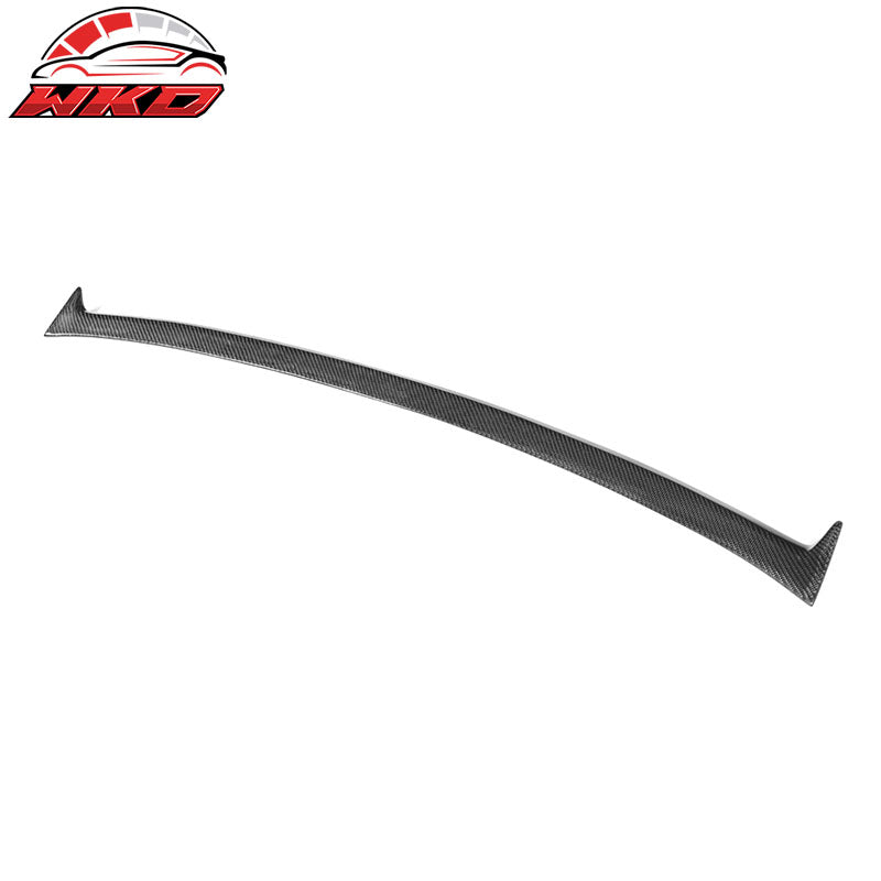 Fits 13-18 Cadillac ATS Sedan JC Style Rear Roof Spoiler Wing Matte Carbon Fiber