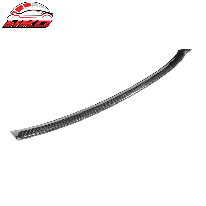 Fits 13-18 Cadillac ATS Sedan JC Style Rear Roof Spoiler Wing Matte Carbon Fiber