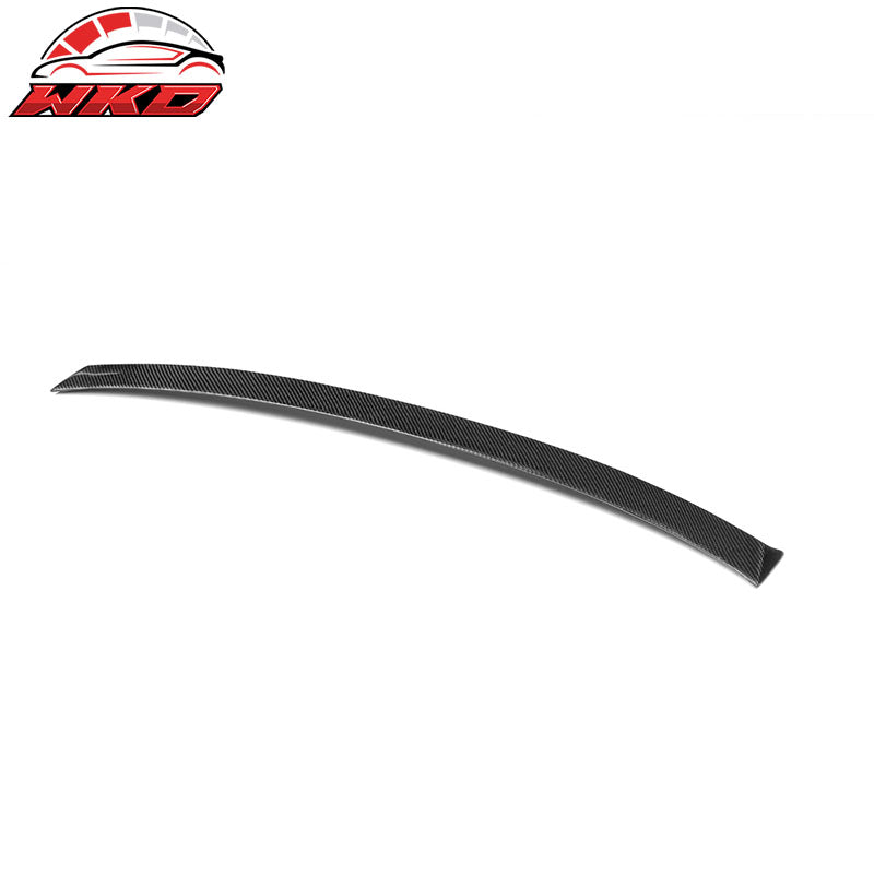 Fits 13-18 Cadillac ATS Sedan JC Style Rear Roof Spoiler Carbon Fiber