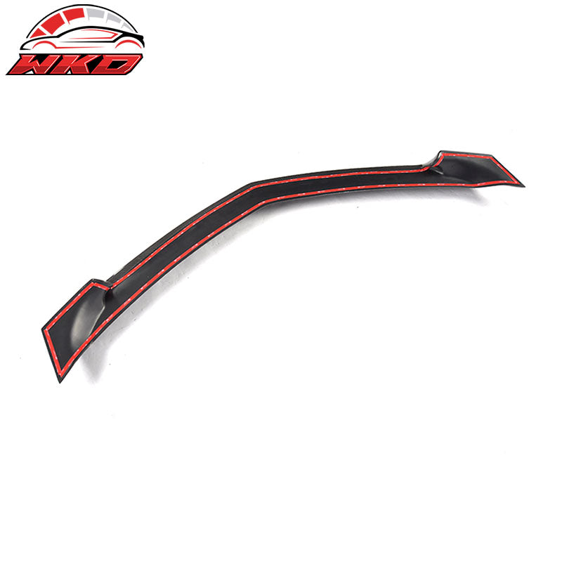 Fits 16-19 Cadillac ATS V Sedan V Style Rear Trunk Spoiler Matte Carbon Fiber