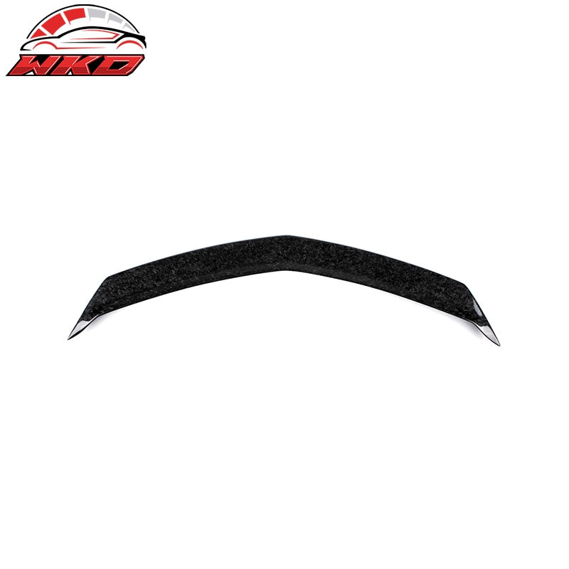 Fits 16-19 Cadillac ATS-V V Style Trunk Spoiler Wing Forged Carbon Fiber